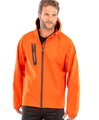 R 909X - unisex 3 vrstvová softshellová bunda s kapucňou