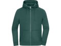 8043 - oversize mikina na zips s kapucňou