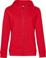 Dámská mikina s kapucňou a zipsom B&C QUEEN Zipped Hood