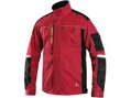 CXS STRETCH Monterková bunda - červená