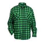 Košeľa TOM zeleno-čierna