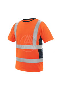 CXS Reflexné tričko EXETER oranžové