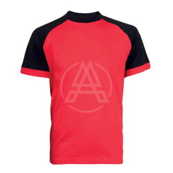 Tričko OLIVER červeno-čierne