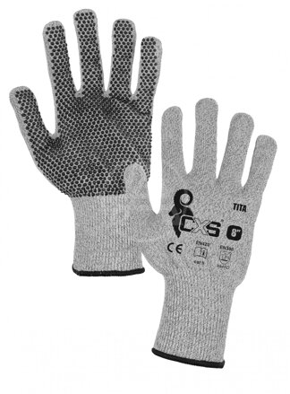CXS Protiporezové rukavice TITA