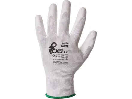 Rukavice CXS BRITA WHITE