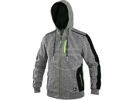 INDIANA bunda/mikina na zips s kapucňou