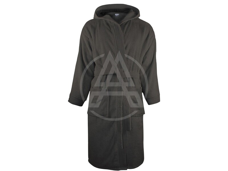 Bathrobe hooded župan