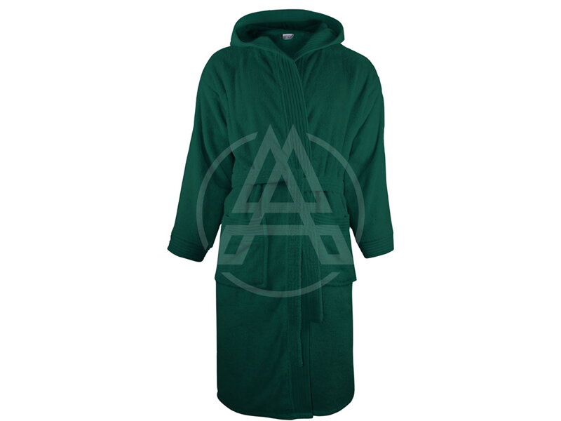 Bathrobe hooded župan