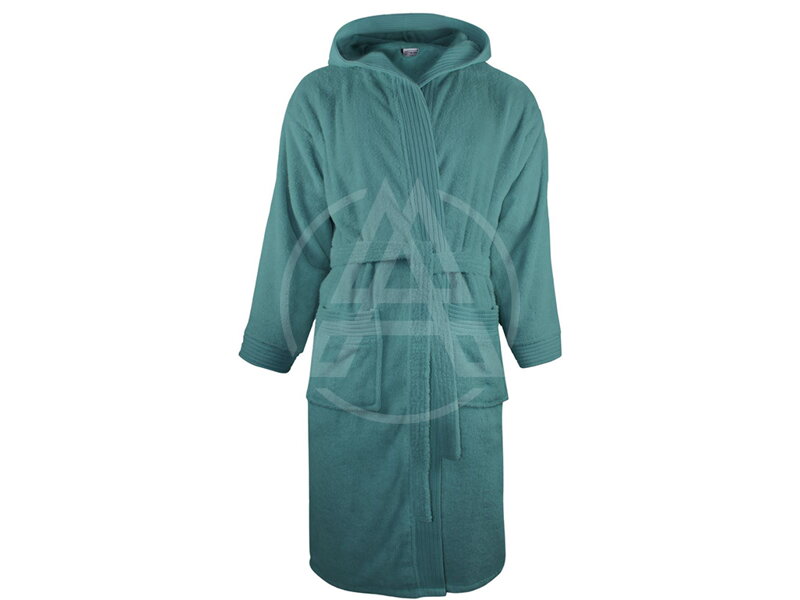 Bathrobe hooded župan