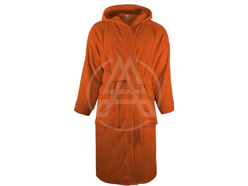 Bathrobe hooded župan