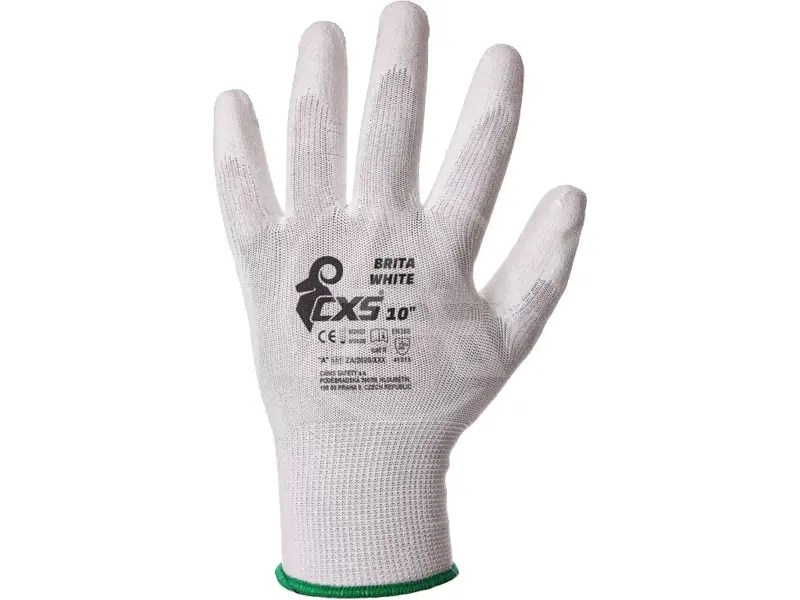 Rukavice CXS BRITA WHITE