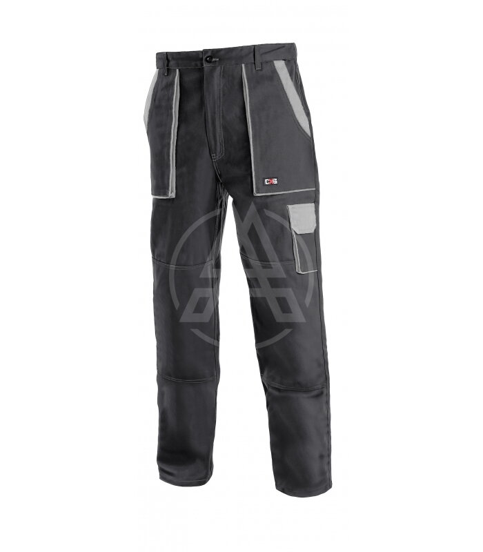 Monterkové nohavice CXS LUXY JOSEF čierno-sivé