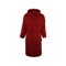 Bathrobe hooded župan - burgundy