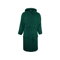 Bathrobe hooded župan - dark-green