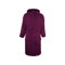 Bathrobe hooded župan - plum
