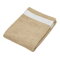 K 118 velúrový plážový uterák - beige_white