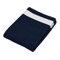 K 118 velúrový plážový uterák - navy_white