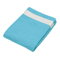 K 118 velúrový plážový uterák - turquoise_white