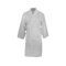 Waffle Bathrobe župan - white
