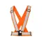 CROSS BELT elastický kríž - REFLEXNÝ - oranžový